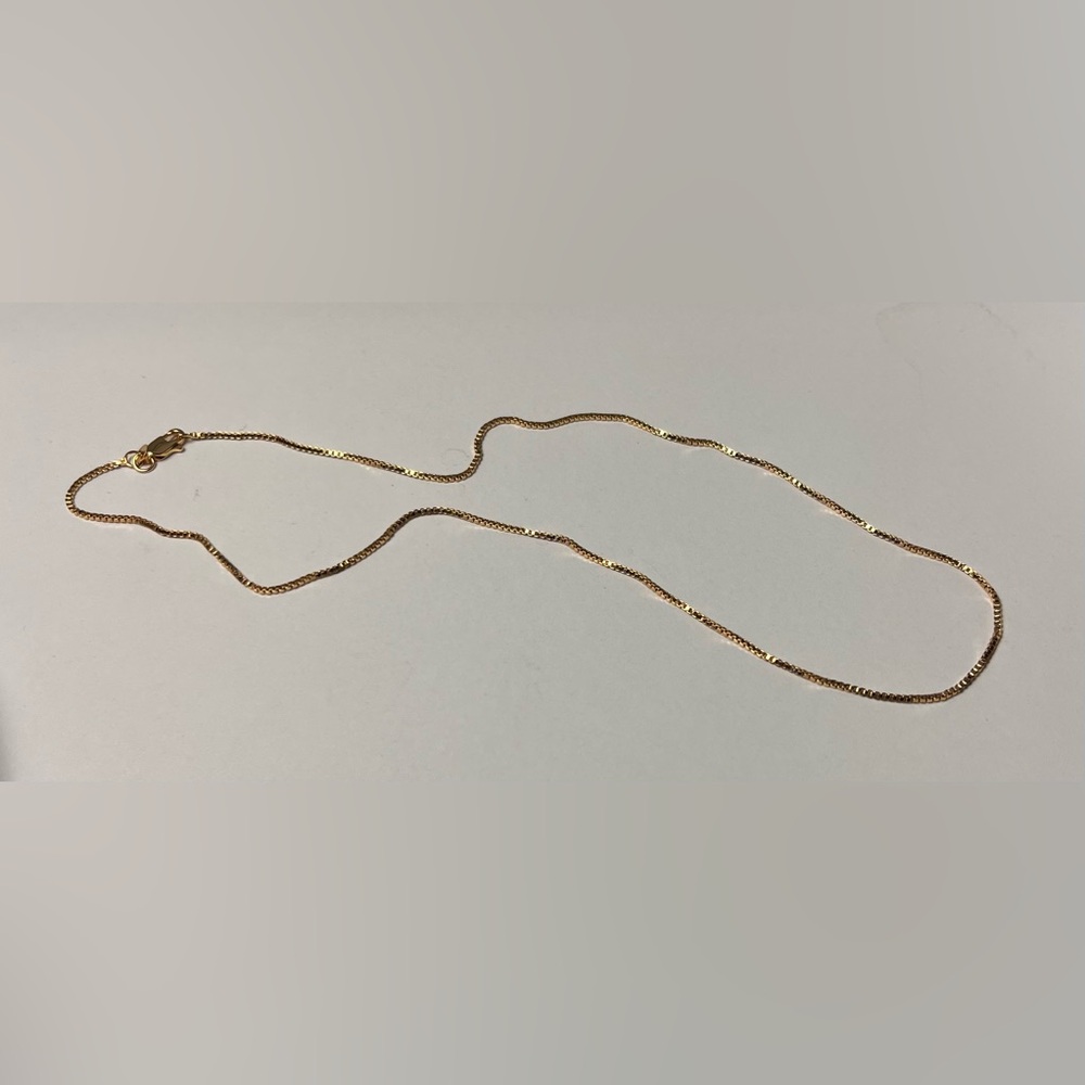 Pretty Bird Rose Gold Dainty Box Chain